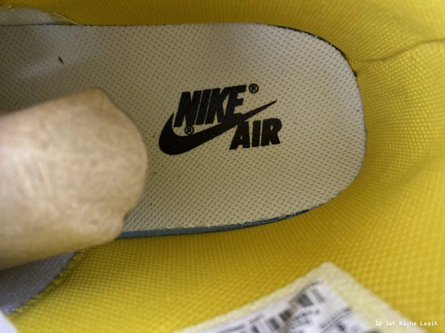Jordan Powder Air White Off-White AQ0818-149 Yellow-Cone x 1 Dark NRG 0627